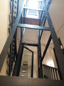 Estructuras autoportantes para ascensores colombia